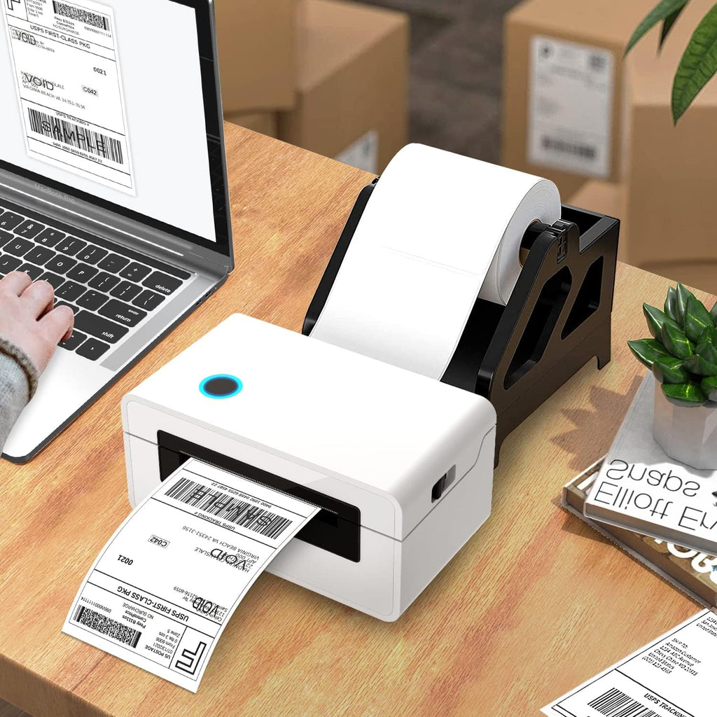 Thermal Labels 4x6 Direct Thermal Shipping Labels, 20 Rolls with 250 Labels/Roll, 1'' Core, Compatible Zebra 2844
