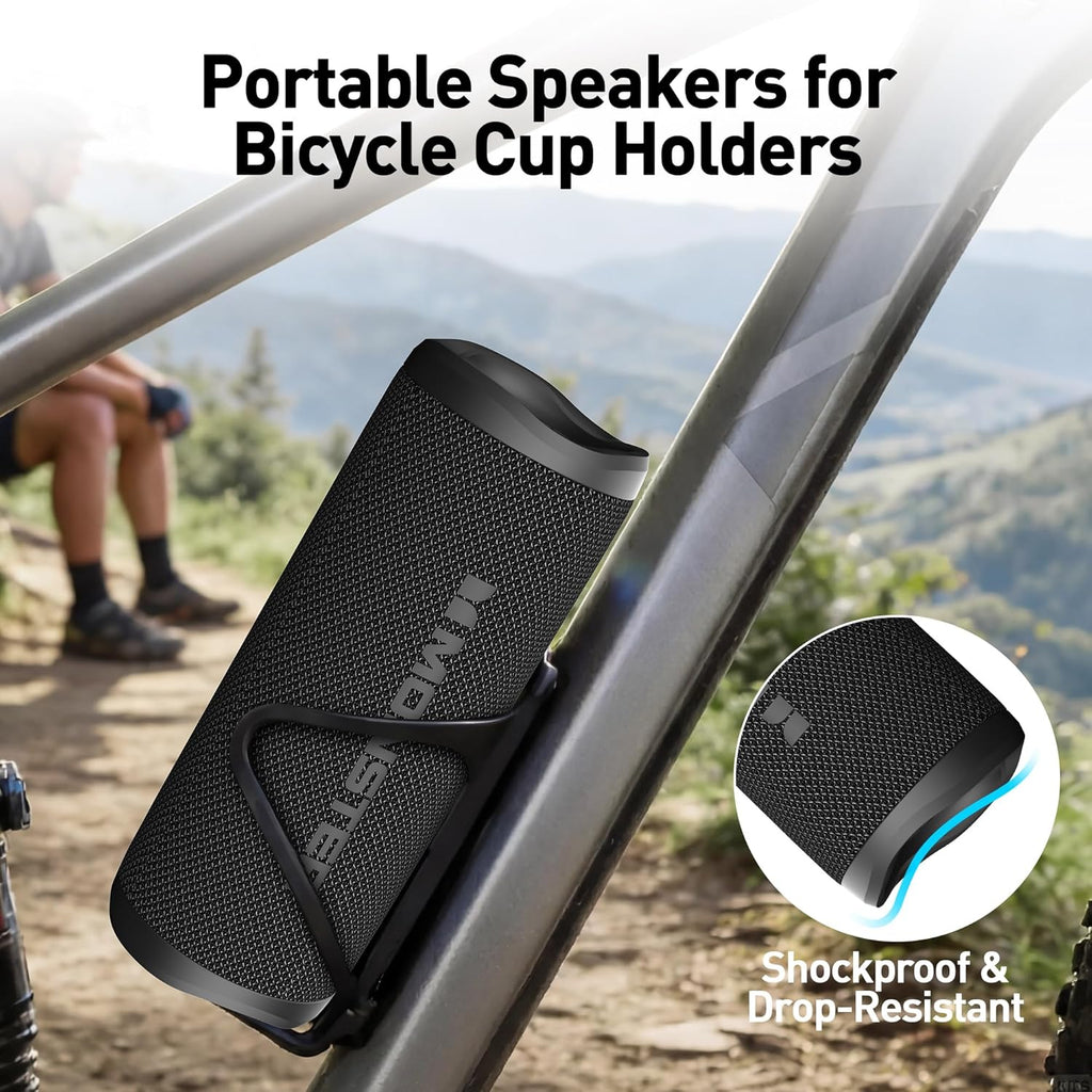 S620 Bluetooth Speaker, Wireless Portable Outdoor Bluetooth Speakers, 60W True Wireless Stereo IPX8 Waterproof, Dual