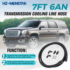 6AN Transmission Cooler Lines Compatible with 4L60 700R4 TH350 TH400