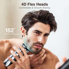 Electric Razor for Men, 9000 RPM Smooth Rotary Shaver