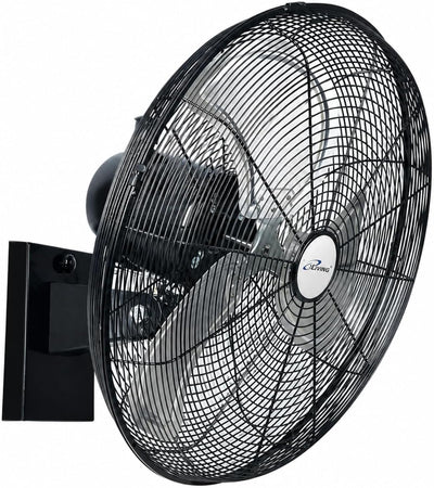 iLiving 20" Outdoor Oscillating High Velocity Wall Fan with 4750 CFM Heavy Duty Weatherproof Motor, Variable Speed Adjustment for Workshop, Garage, Patios, Commercial and industrial, 20 inch,Black