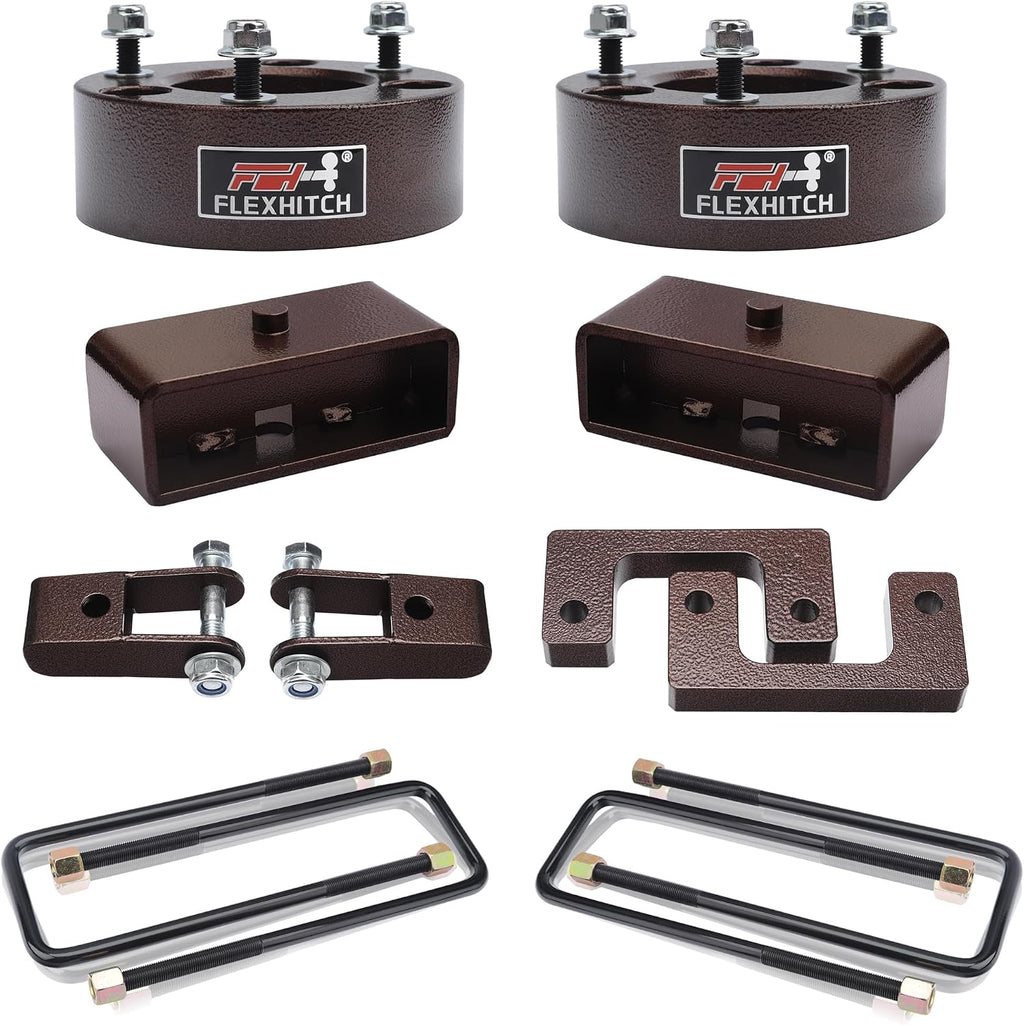 3.5" Front 3" Rear Lift kit for 2007-2018 Silverado 1500 Sierra 1500 2/4WD