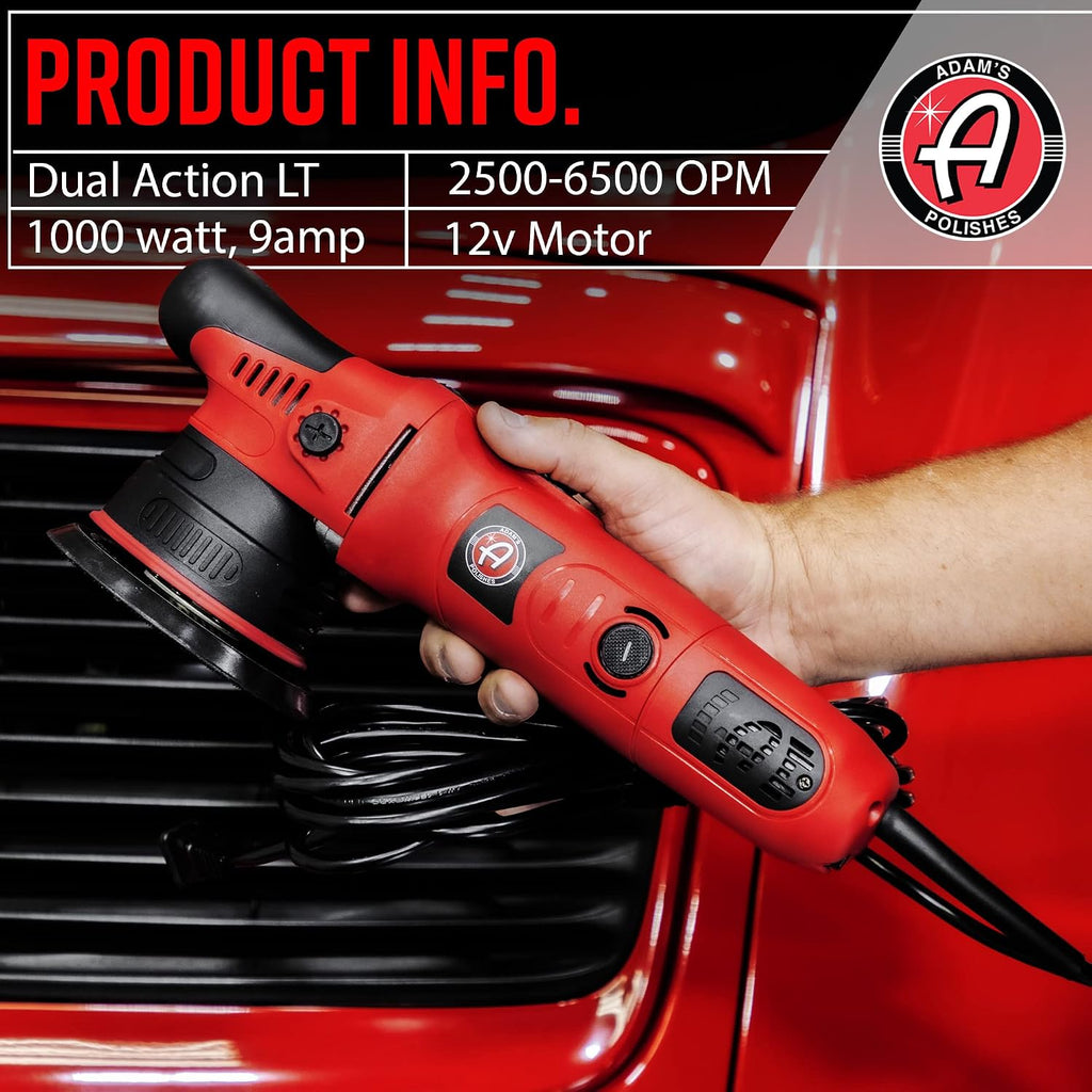 9mm Dual Action Car Polisher (Polishing Kit) - Buffer Car Scratch Remover for Car Detailing | Includes Polish