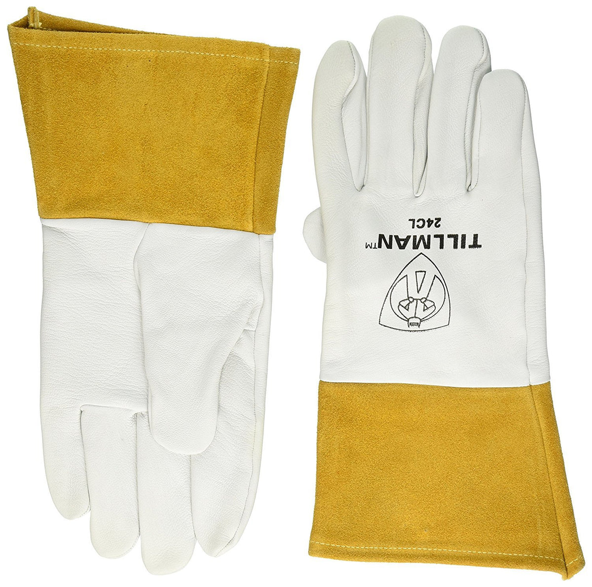 24CL Welding Gloves, TIG, L, Straight, PR