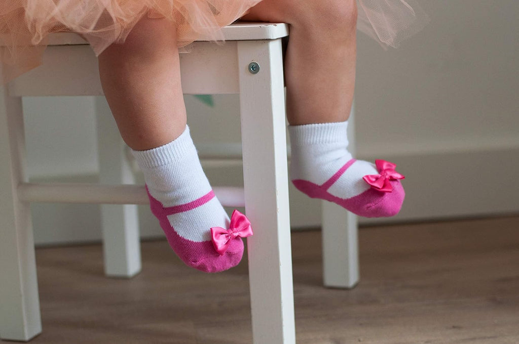 Baby Shoe-Style Socks – Mary Jane and Elegance Styles