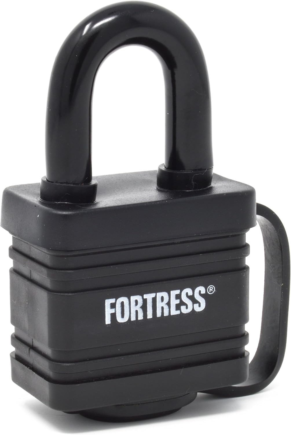 1804TRI 1-9/16" Covered Laminated Weatherproof Padlock For Water Resistance; 3 Pack