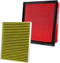 2PCS Cabin Engine Air Filter Kit Fit for 2021-2025 2026 ES250, 2019-25 ES350, NX250, NX350, 2019-22 AVALON,2018-24
