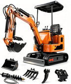 DS-15PRO 1.2 Ton Crawler Mini Excavator with 13.5 HP B&S Engine，