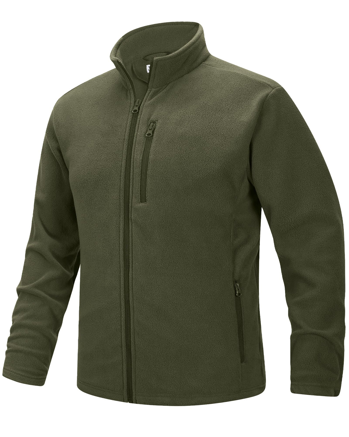 Men's Full Zip Fleece Jacket Lightweight Warm Soft Polar Jackets