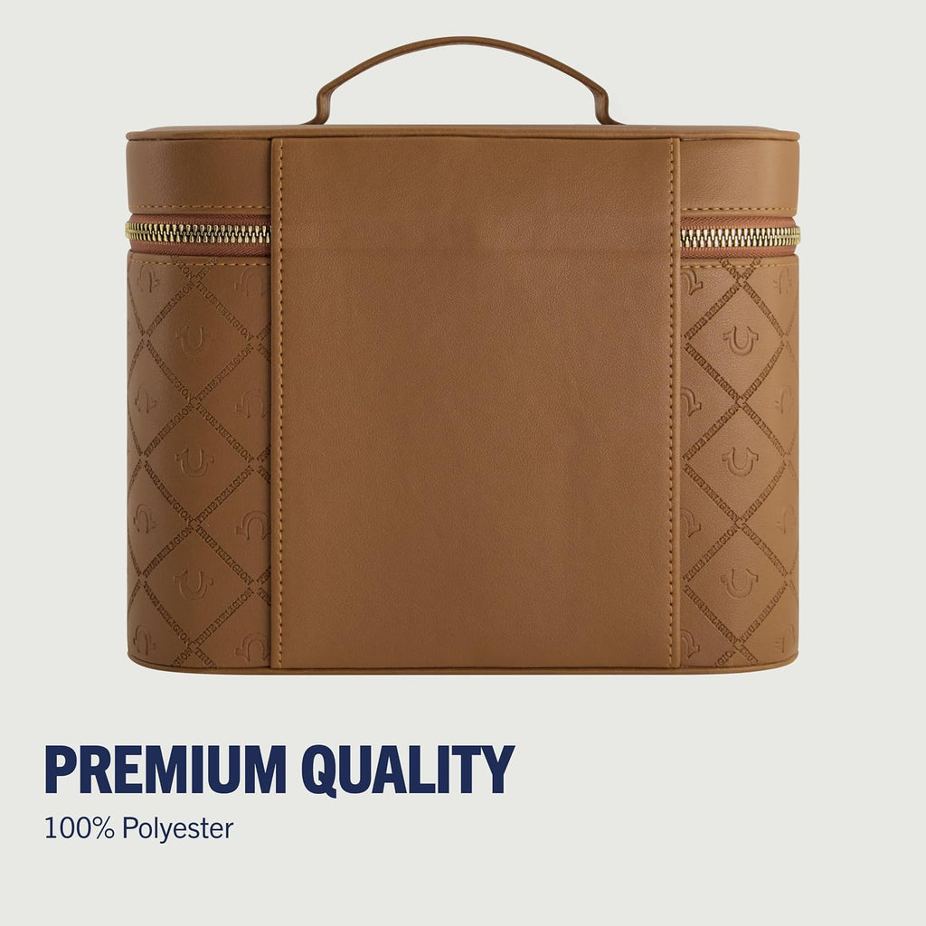 Women's Makeup Bag, Brown