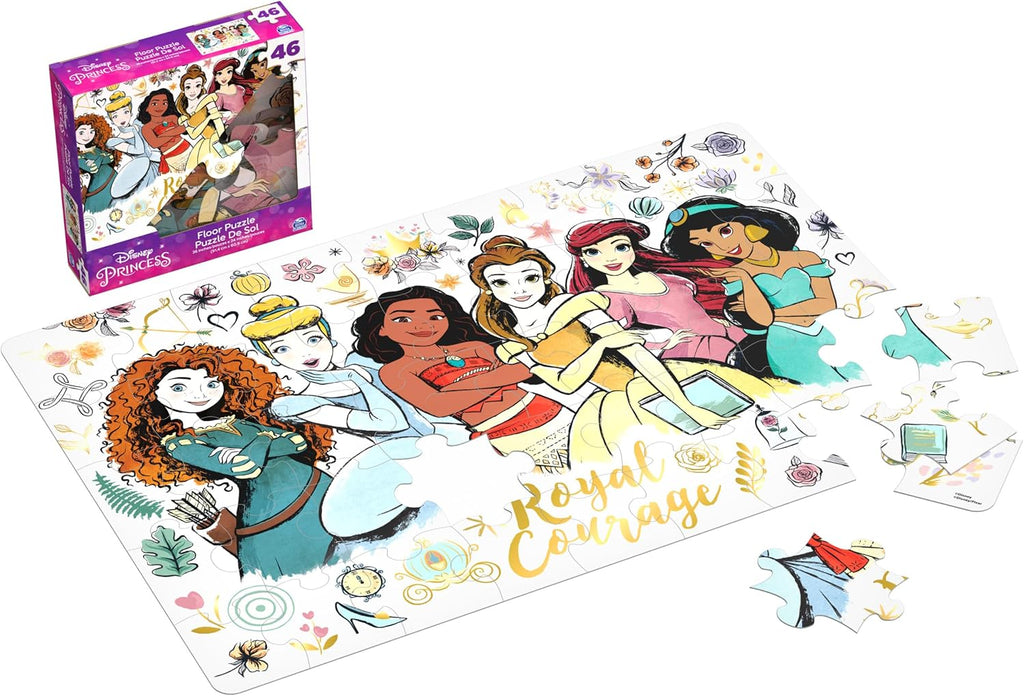 Disney Princess 46 Piece Floor Puzzle - Royal Courage