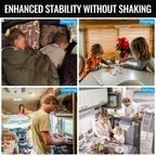 RV Wheel Stabilizer, X Shape Wheel Chocks Designed to Prevent Tire Wobble