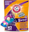 Plus OxiClean Odor Blasters Laundry Detergent Pak, 42 Count