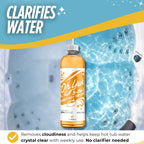 5-in-1 Weekly Hot Tub Chemicals 2 Pack, Clarifier & Conditioner