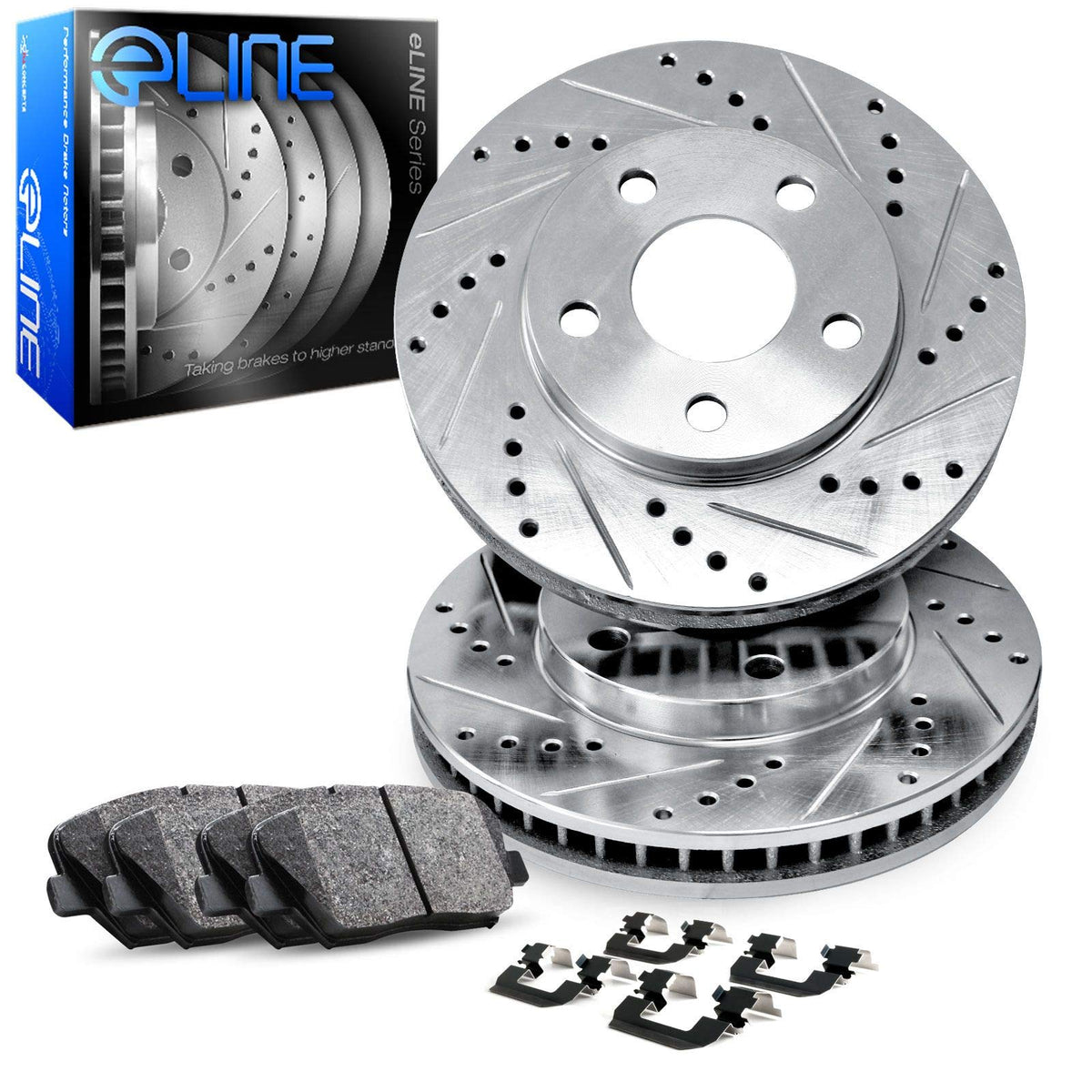 R1 Concepts Front Brake Kit Fits 2005-2015 Toyota Tacoma