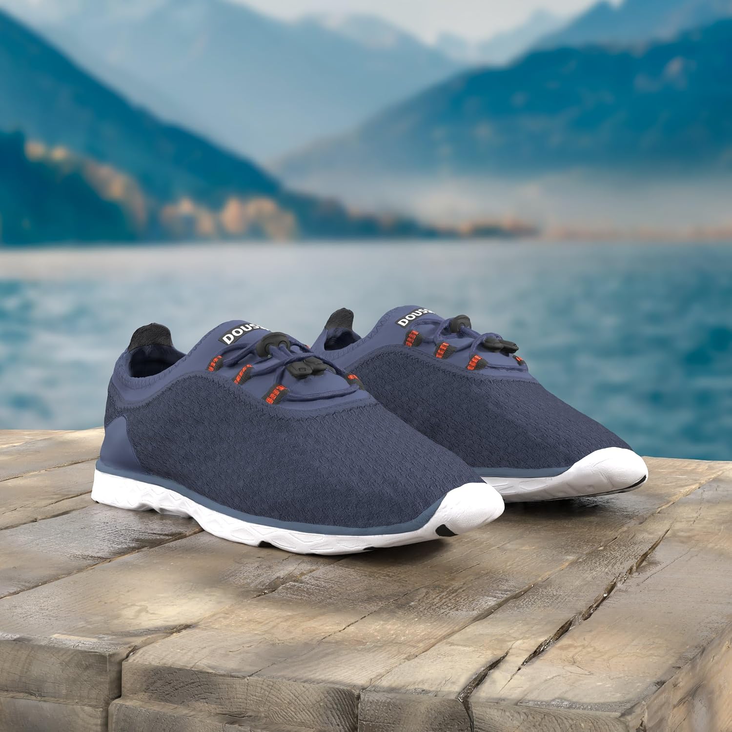 Men's Water Shoes Quick Dry for Beach Swim Pool Fishing | Adult Breathable Summer Walk Aqua Sandals for River