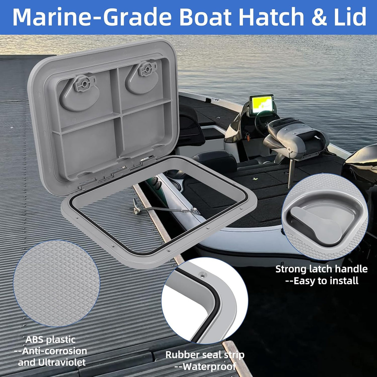 Marine Boat Hatch Deck Cover Lid,Marine Deck Access Hatch&Lid,Boat Hatch