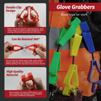 6PCS Glove Clips for Work Glove Holders,Glove Clamp Deep Blue
