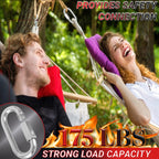 1.48IN Quick Link,Heavy Duty Locking Carabiner (12PCS,Silver)