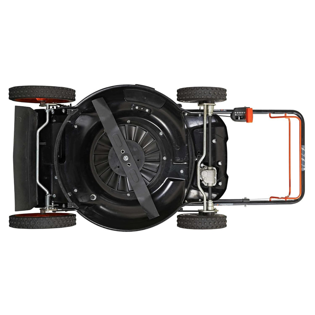 22 in. 201cc Select PACE 6 Speed CVT High Wheel FWD 3-in-1 Gas Walk Behind Self Propelled Lawn Mower, Black (YG2860)