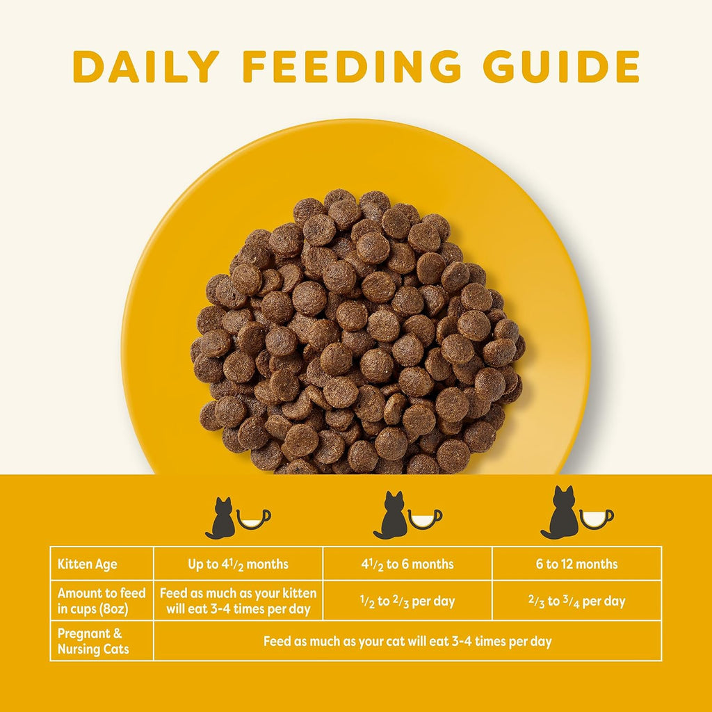 Kitten Chicken Grain Free Complete Dry Food 4 lb Bag