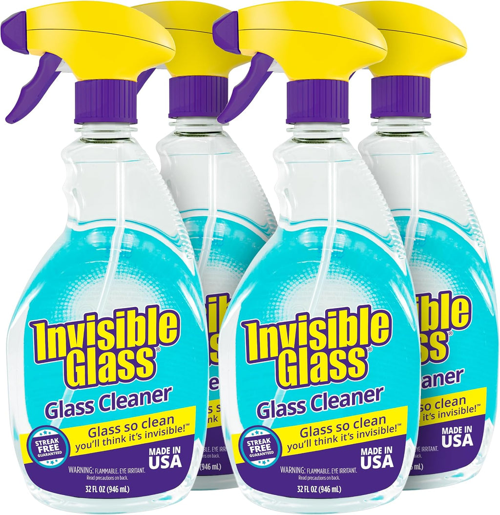 Home Glass Cleaner, 32 fl oz, 92194 (Pack of 4)