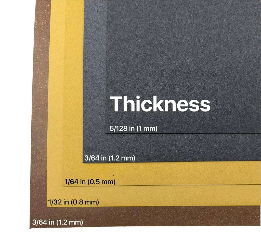 Strongthium 5 Pcs Cork Rubber Gasket Material Non Asbestos Gasket