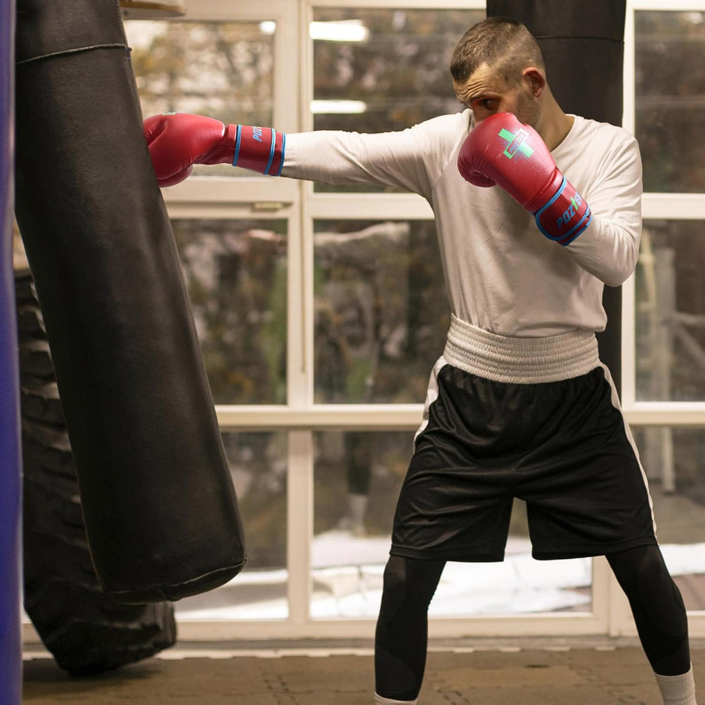 Boxing Gloves for Men & Women Professional Workout Gloves for Sparring, Heavy Bag Training - Muay Thai Focus Mitts