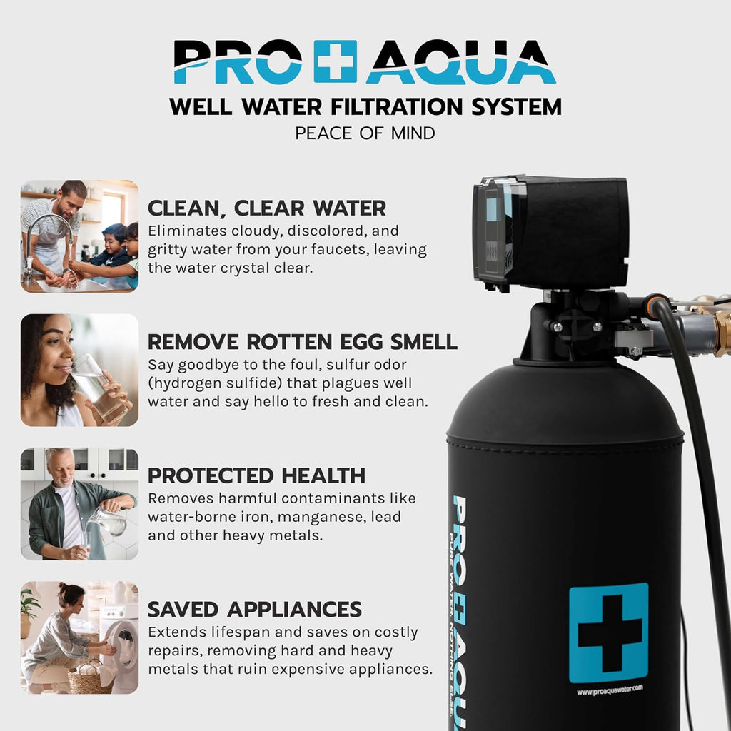 Heavy Duty Whole House Well Water Filter System