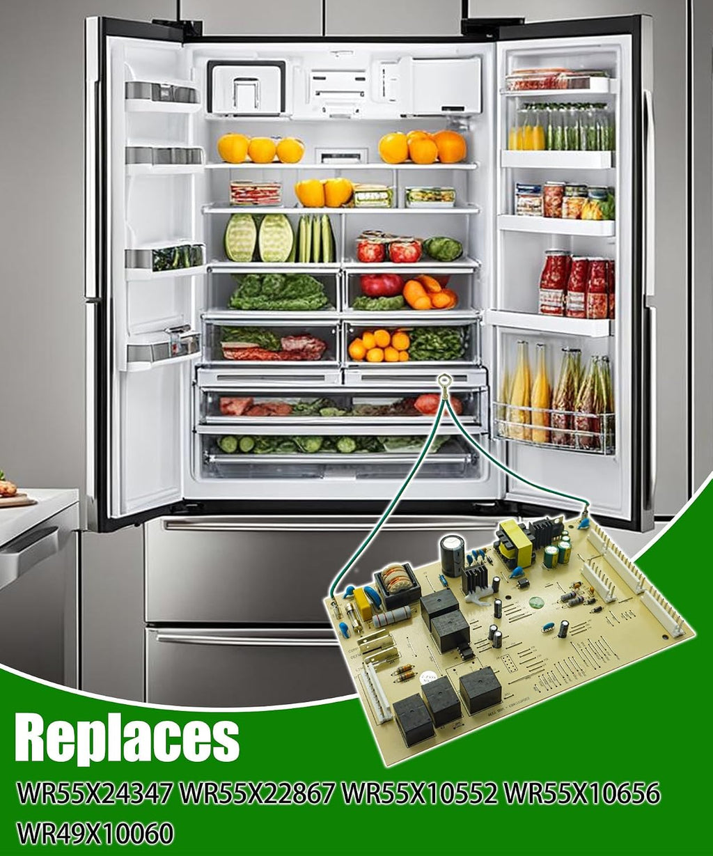 WR55X24347 Refrigerator Control Board