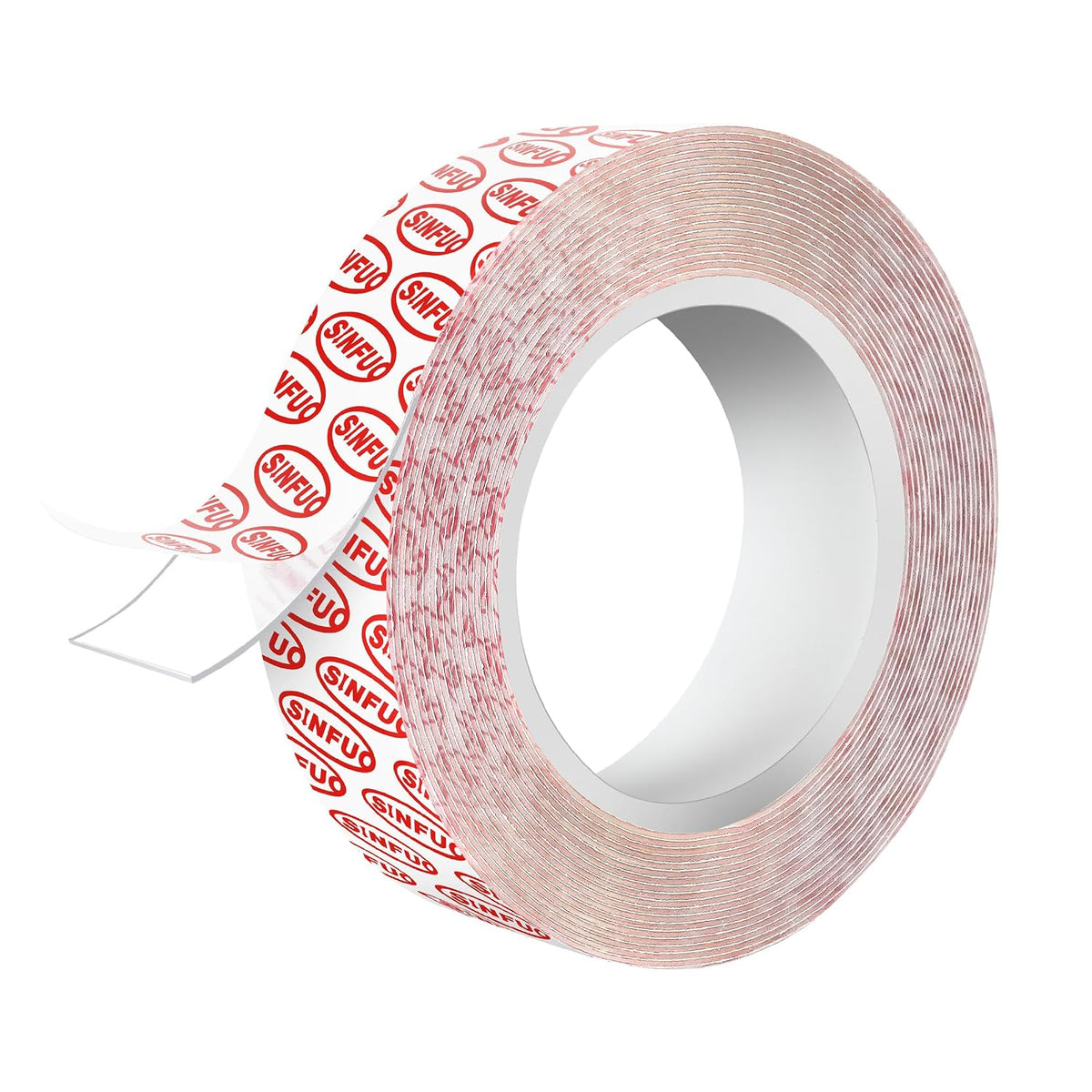 Double Sided Tape Heavy Duty(1.18" x 22Ft), Removable Nano Double Sided Adhesive Tape, Removable Damage Clear