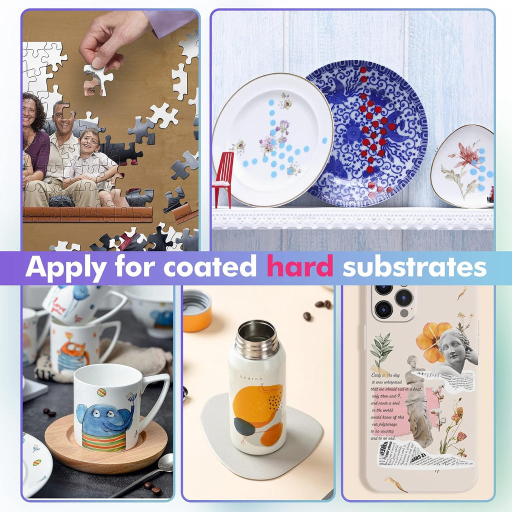 Sublimation Paper 8.5x11 Inch 120gsm 120 Sheets for DIY Mugs T-Shirts | Apply for Personalize Tumbler and Other