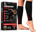 Calf Compression Sleeves and Leg Wraps for Shin Splint Support, Pain Relief for Running, Basketball, Cycling