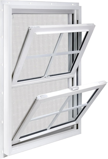 24" x 36" Vinyl Double Hung Window, White
