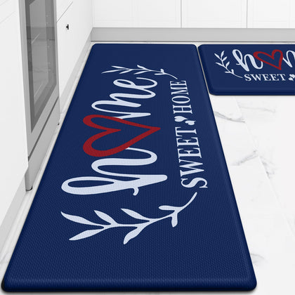 Kitchen Mat for Floor, 2PCS Anti-Fatigue Kitchen Rugs