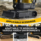 Hyuduo Rubber Track Replacement for Kubota Mini Excavator