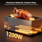 1200W Electric Steam Table Food Warmer