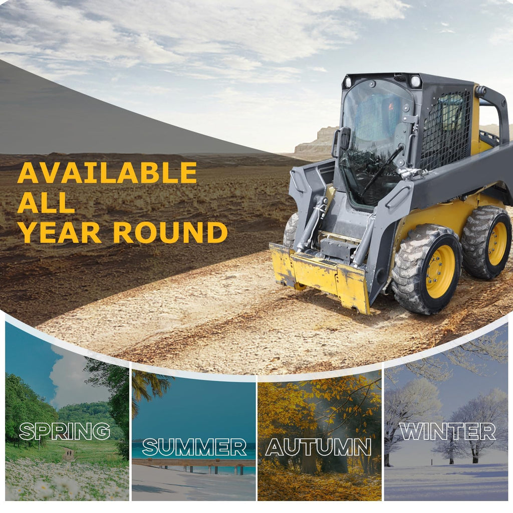 ECOTRIC Door Glass Compatible with John Deere D & E Series