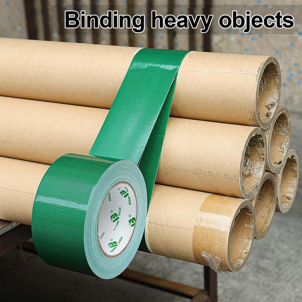 Green Heavy Duty Duct Tape Strong Adhesive, 3 Inch x 30 Yds