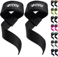 Lifting Straps for Weightlifting, Lifting Wrist Straps for Gym Strength Training, Neoprene-padded Wrist Cushion - Men