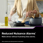Hardwired Kidde App Enabled Smart Smoke and Carbon Monoxide Detector, AA Battery Backup, Voice Alerts, Interconnected