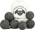 Wool Dryer Balls XL 6-Pack, 100% New Zealand Wool Handmade