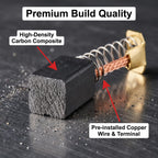 039028007035 Carbon Brush Replacement for Ryobi AG452K AG453 Angle Grinder
