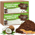 2 Pack Compressed Coconut Fiber Substrate for Reptiles