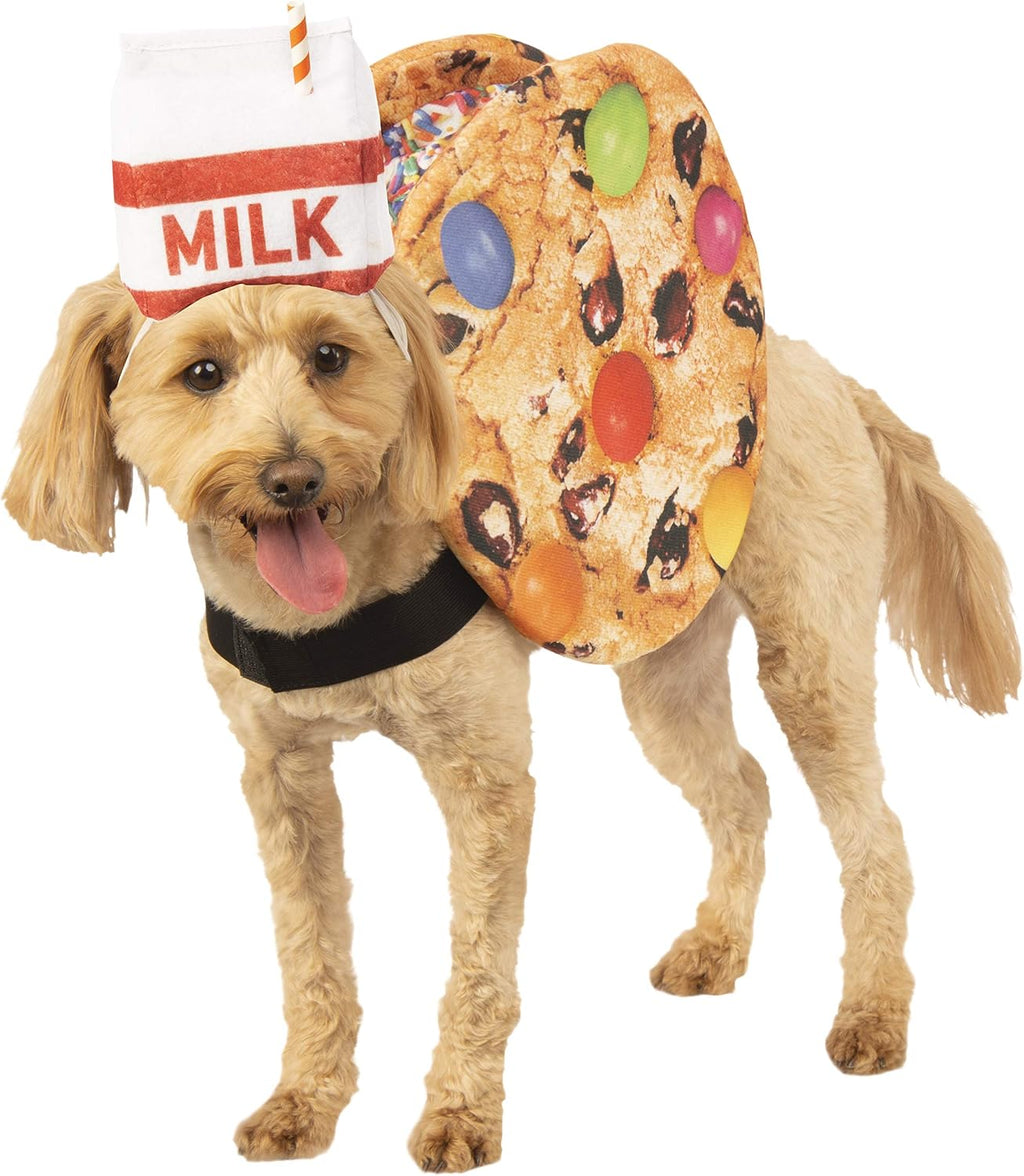 Cookies & Milk Pet Costume for Dogs or Cats, Small