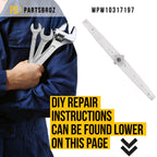Dishwasher Upper Spray Arm for Whirlpool WDF510PAYW0