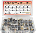 Electric Motor Carbon Brushes, Set of 72 PCS in 18 Sizes
