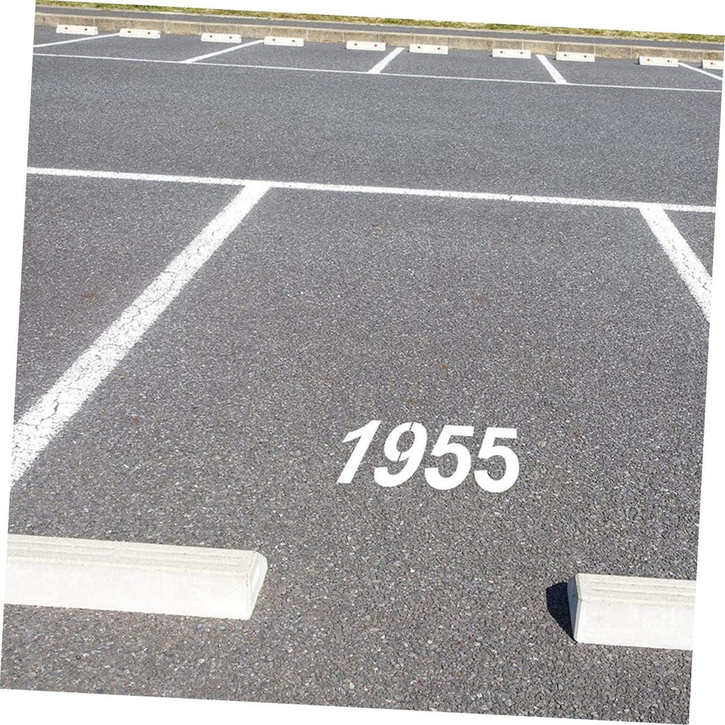 2 Sets Reusable Number Stencils for Painting Mailbox Address and Outdoor Signs Durable DIY Curb Stencil Kit with