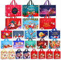 24 Pack Christmas Gift Bags Assorted Sizes Bulk with Handles