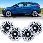 Universal 15 Inch Hubcaps Set of 4 Full Coverage UV Wheel Covers